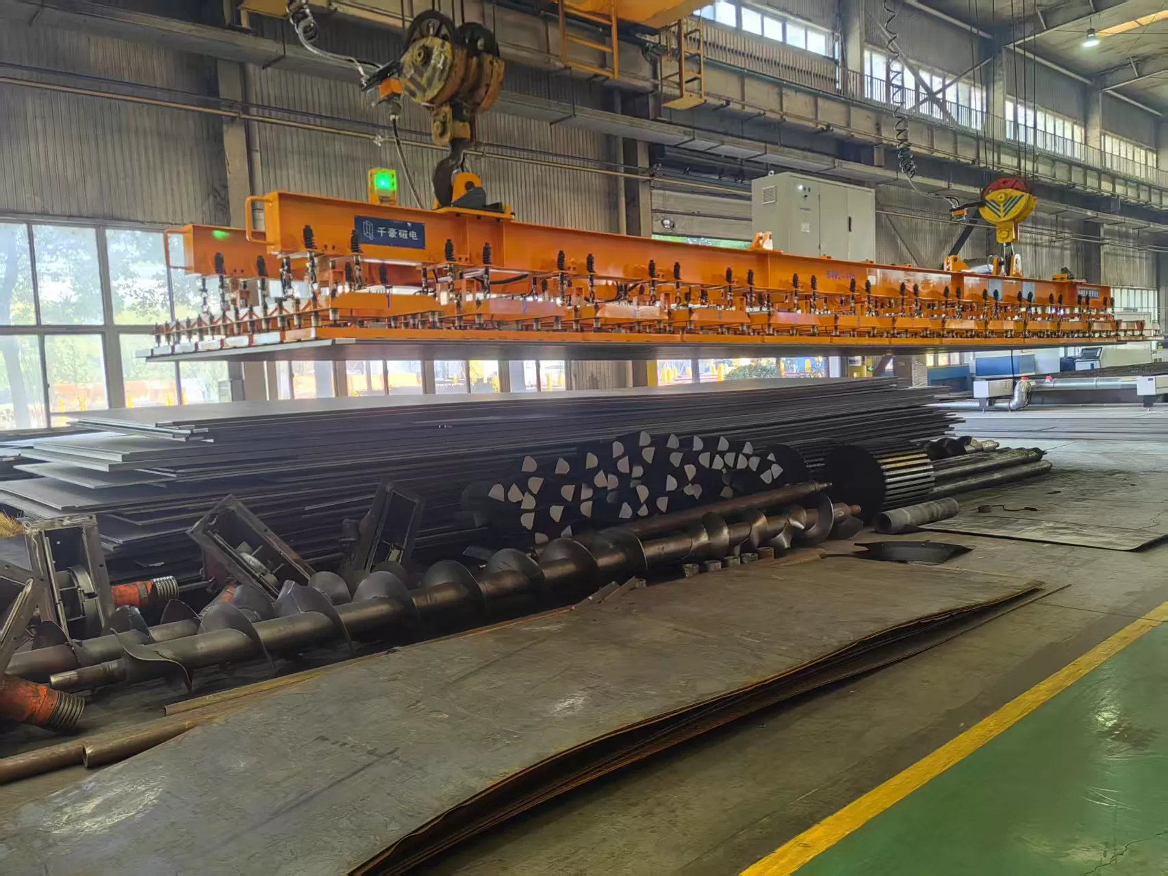 Full Covered Electro Permanent Magnetic Lifter for Laser Cutting